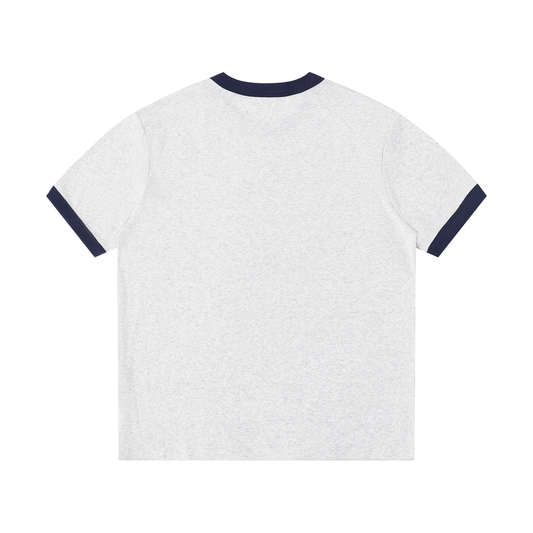 Unisex Edge Ribbed Crewneck T-Shirt