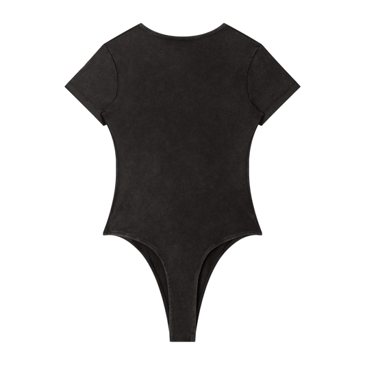 Mineral Wash Crewneck Bodysuit