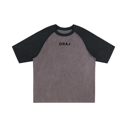DRAJ Color-Blocked Raglan Sleeve T-Shirt