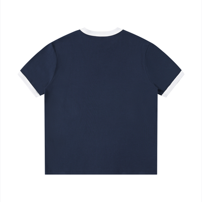 Unisex Edge Ribbed Crewneck T-Shirt