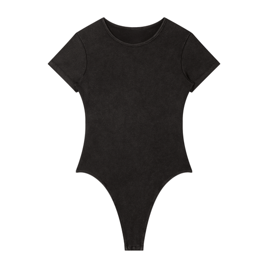 Mineral Wash Crewneck Bodysuit
