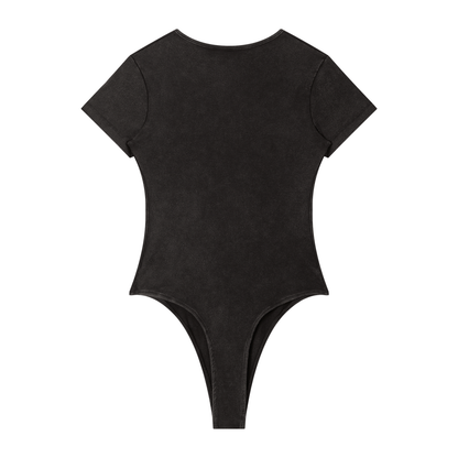 Mineral Wash Crewneck Bodysuit