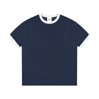 Unisex Edge Ribbed Crewneck T-Shirt